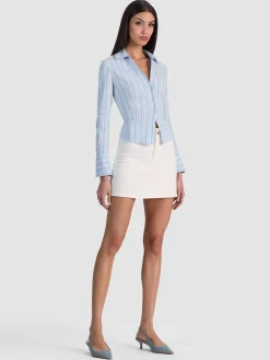 FREYA BUTTON DOWN TOP