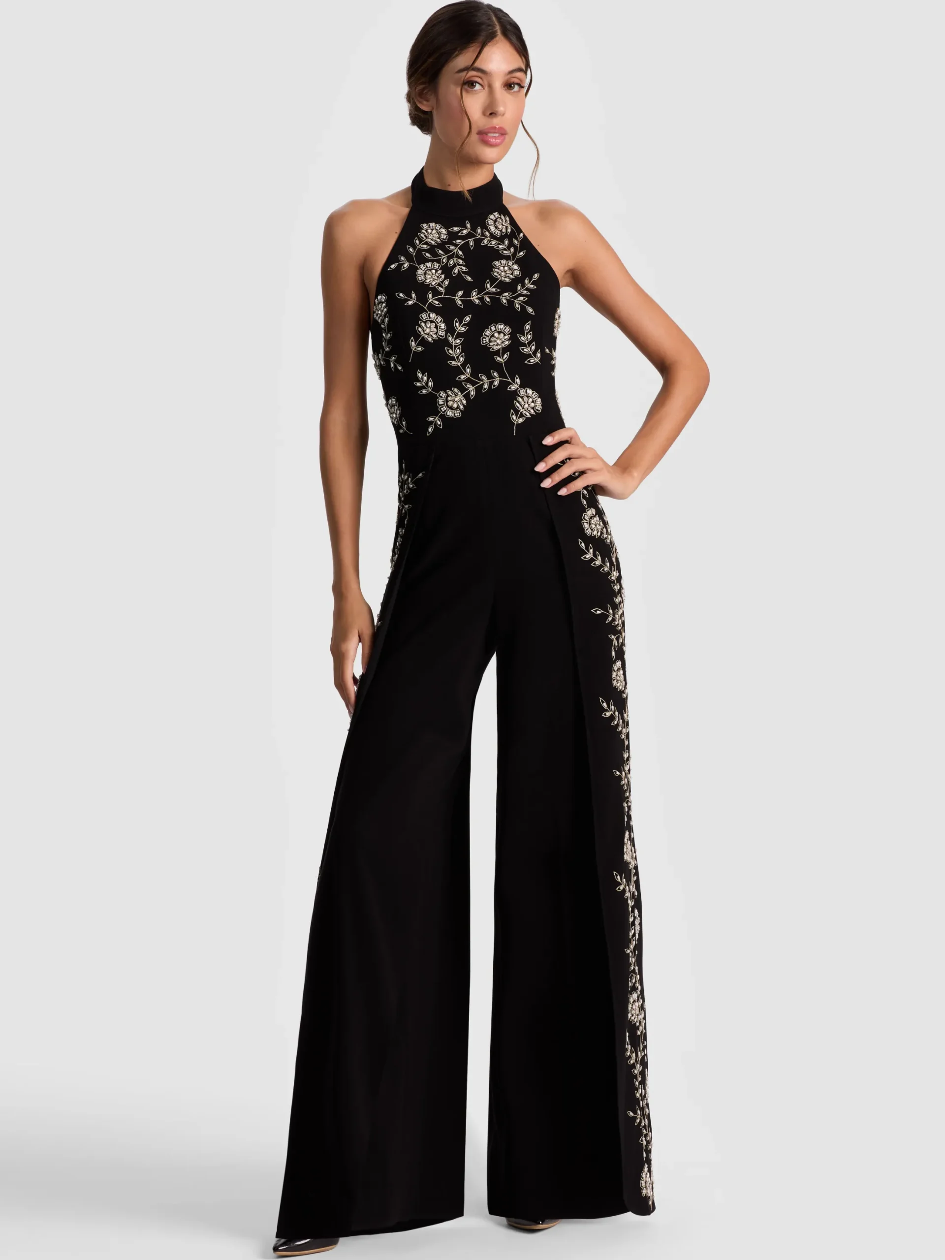 GATZ EMBELLISHED JUMPSUIT