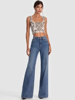 GUINEVERE EMBELLISHED BUSTIER