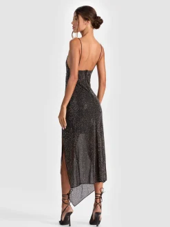 HARMONY EMBELLISHED SLIP DRESS