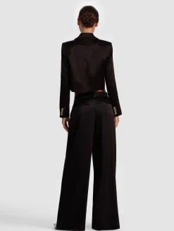 INES CROPPED BOXY BLAZER