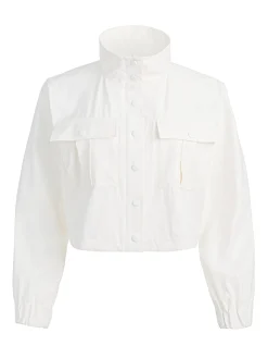 JAMES FUNNEL NECK CROPPED PARKA