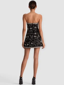KATIA EMBELLISHED MINI GOWN