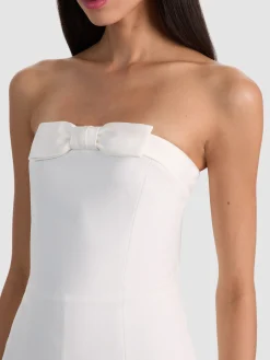 KATYA SCULPTED BOW ROMPER