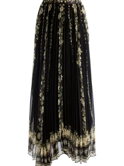 KATZ PLEATED MAXI SKIRT