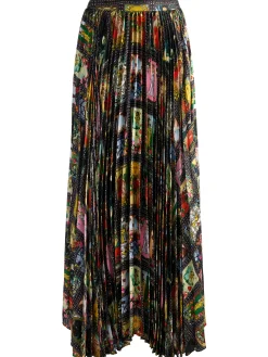 KATZ PLEATED MAXI SKIRT