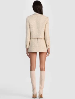 KIDMAN EMBELLISHED TWEED JACKET