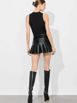 LANNA VEGAN MINI SKIRT
