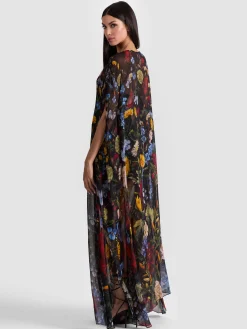 LINN CAPE MAXI DRESS