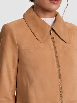 LOGAN SUEDE COAT