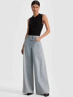 LOLY BUTTON FRONT CASHMERE VEST