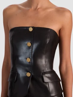 MADISON VEGAN BUSTIER TOP