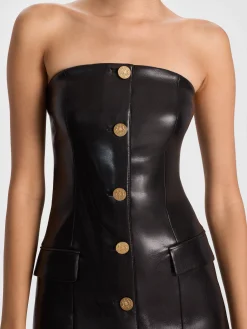 MADISON VEGAN MINI BLAZER DRESS