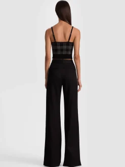 MAUDE PLAID BRALETTE