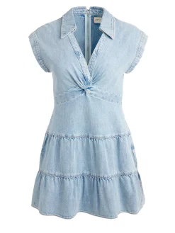 MILA DENIM MINI DRESS