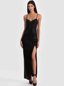 NINA EMBELLISHED MAXI DRESS