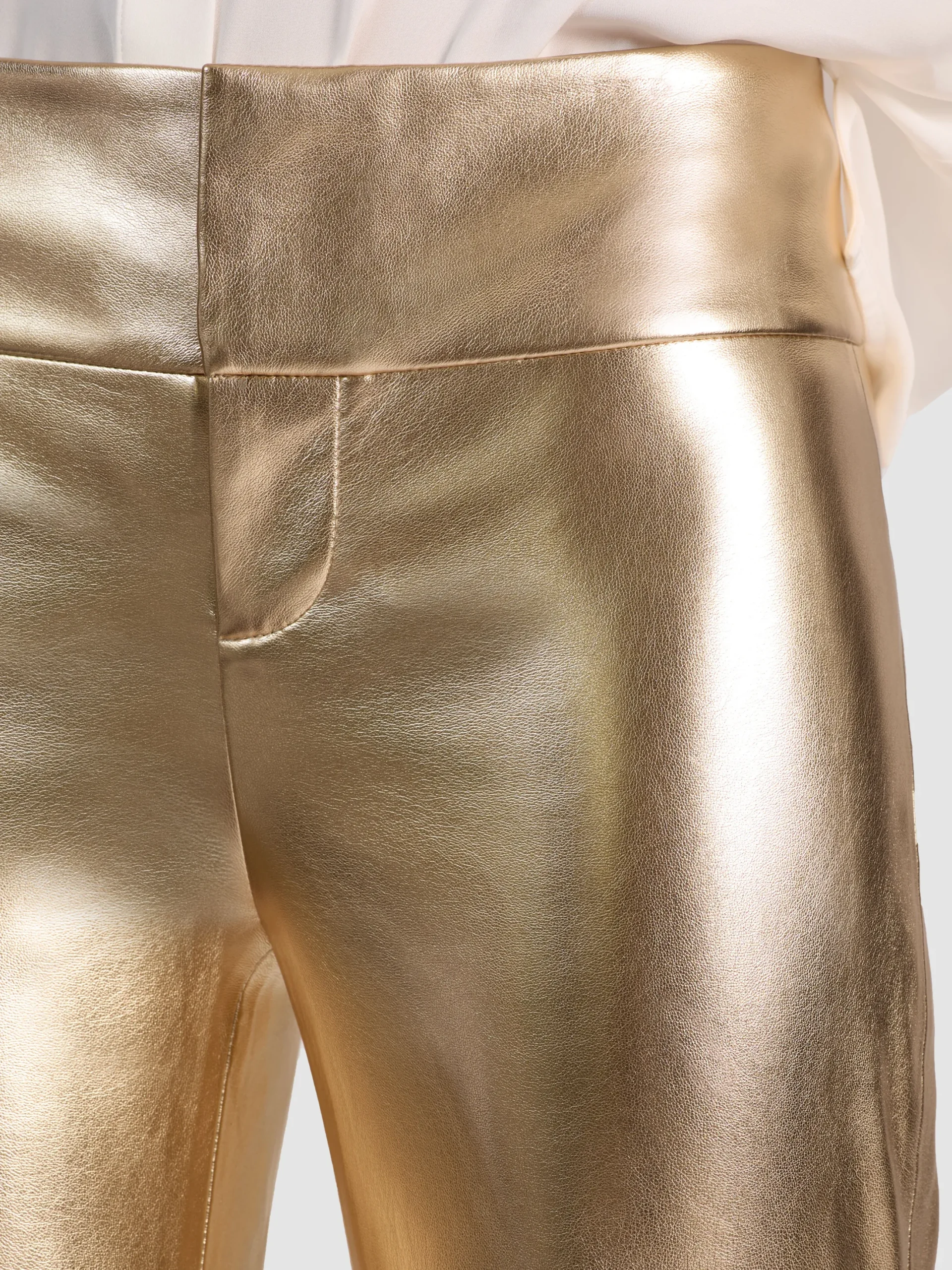 OLIVIA VEGAN BOOTCUT PANT