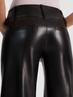 OLIVIA VEGAN WIDE LEG PANT