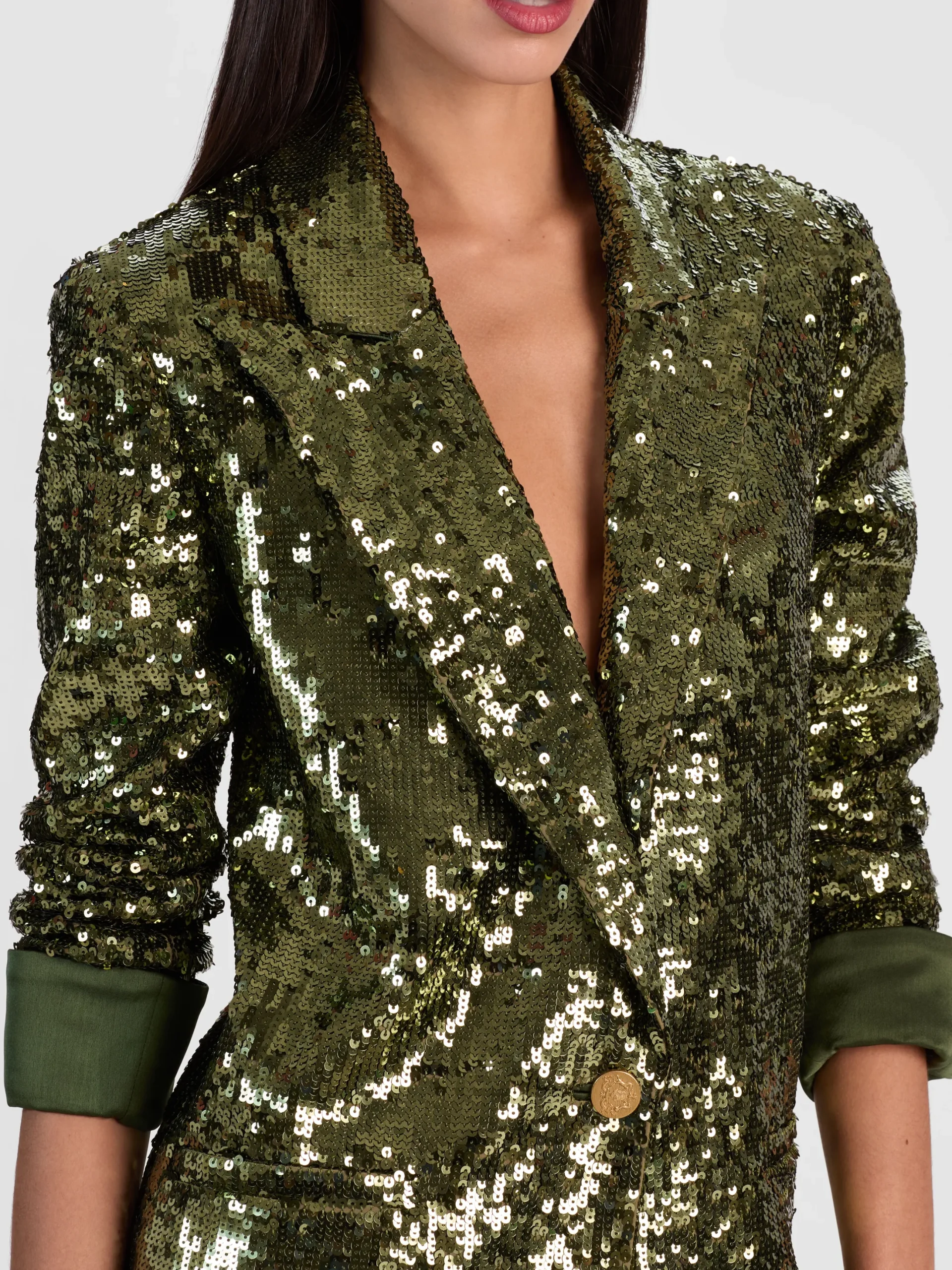 QUINCY SEQUIN BLAZER
