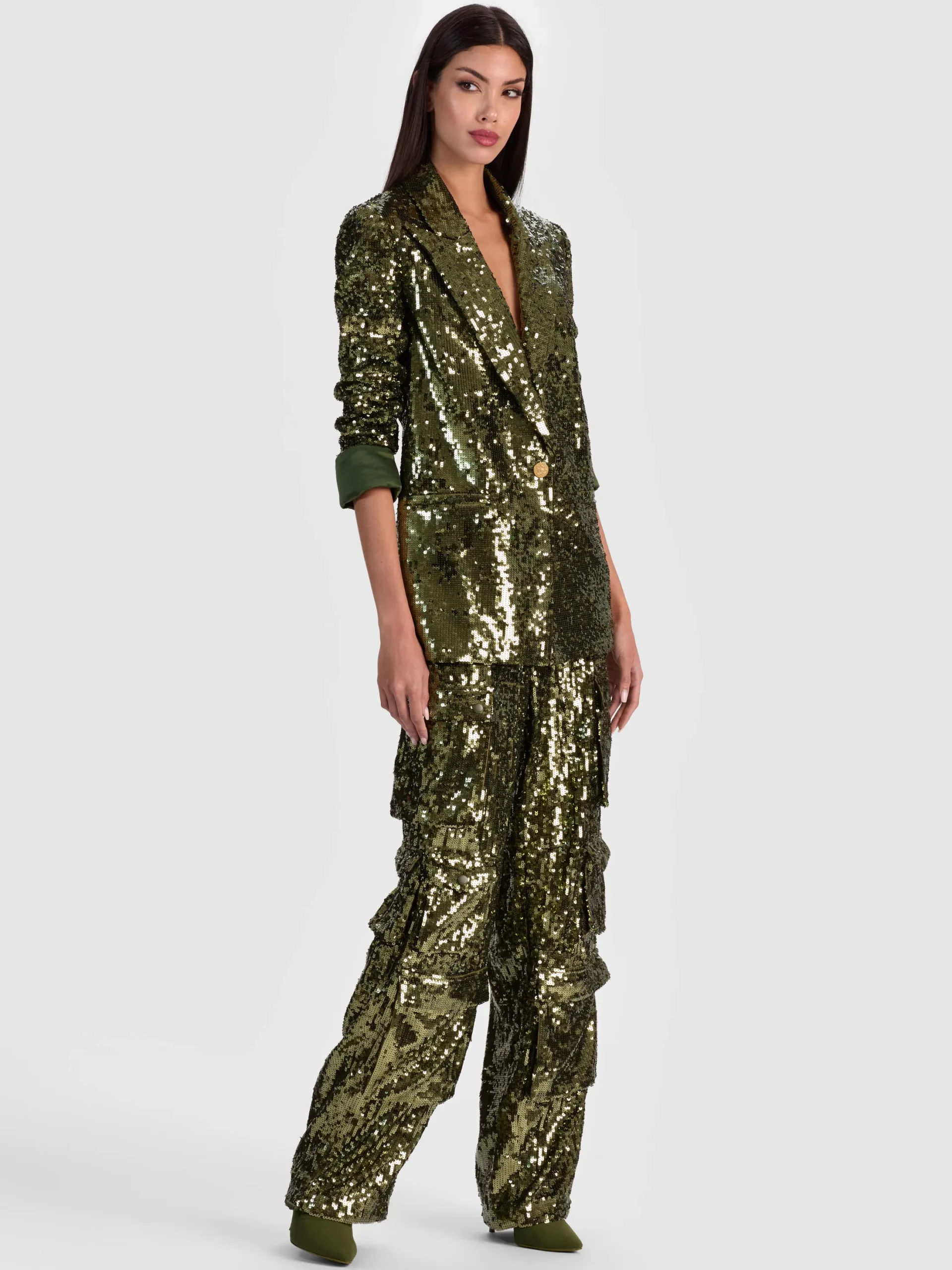 QUINCY SEQUIN BLAZER