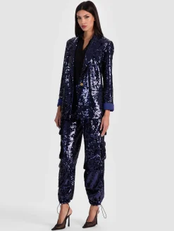 QUINCY SEQUIN BLAZER
