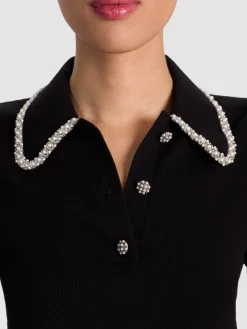 RAMONA EMBELLISHED POLO