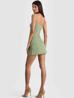 RILEY SUEDE MINI SKIRT