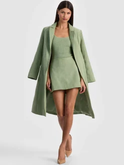 RILEY SUEDE MINI SKIRT