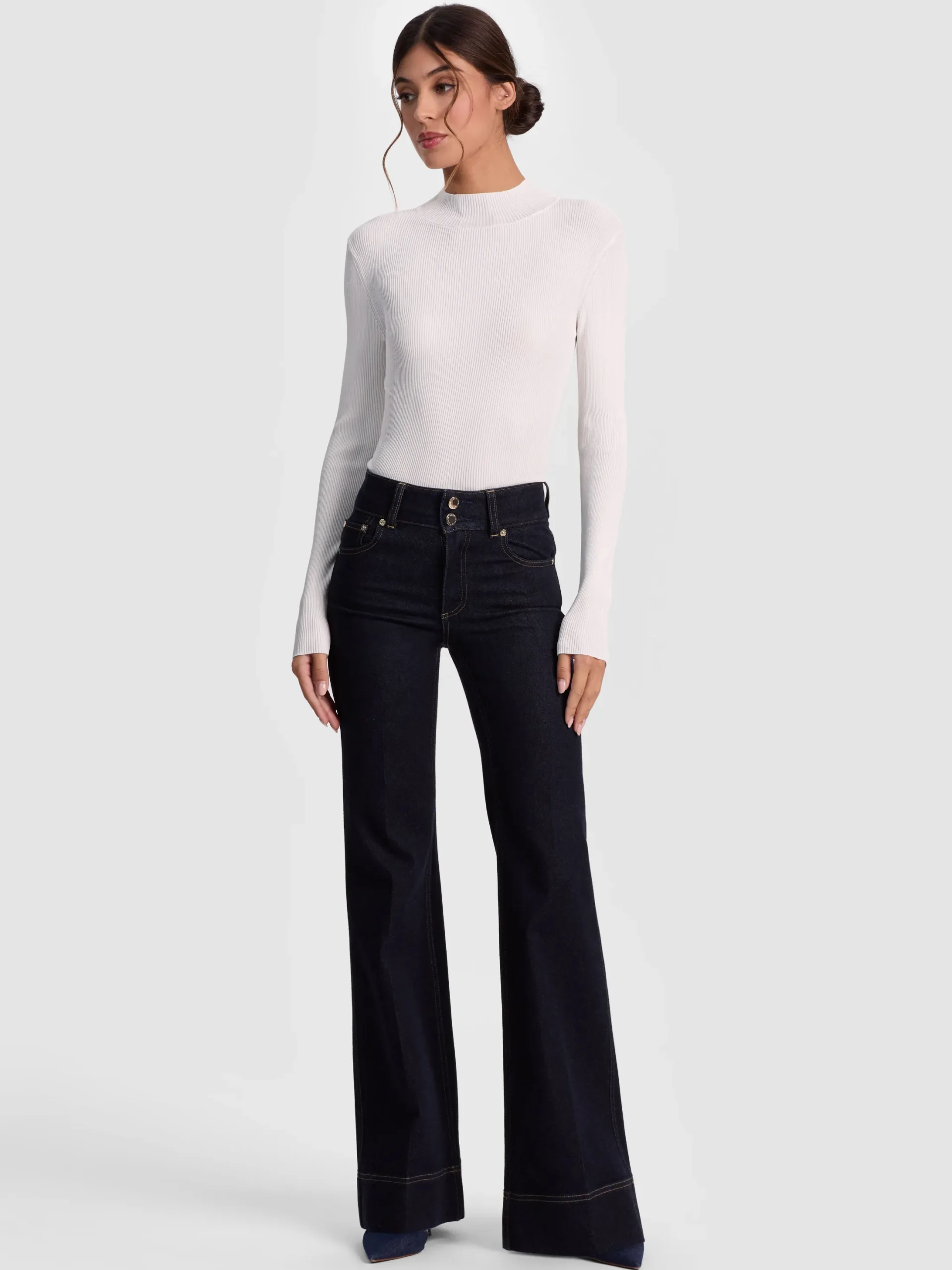 ROBERTA RIBBED TURTLENECK