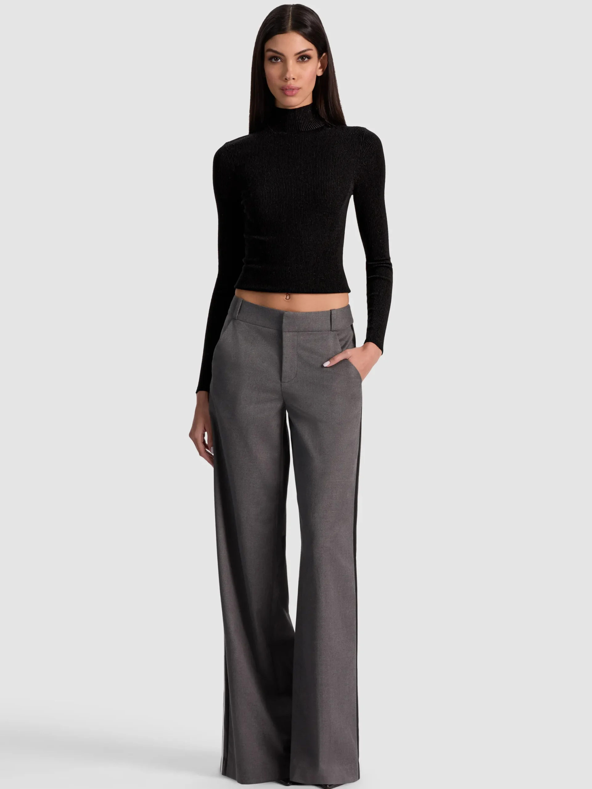 ROBERTA RIBBED TURTLENECK