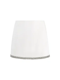 RUBI EMBELLISHED MINI SKIRT