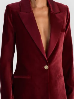 SILAS VELVET BLAZER