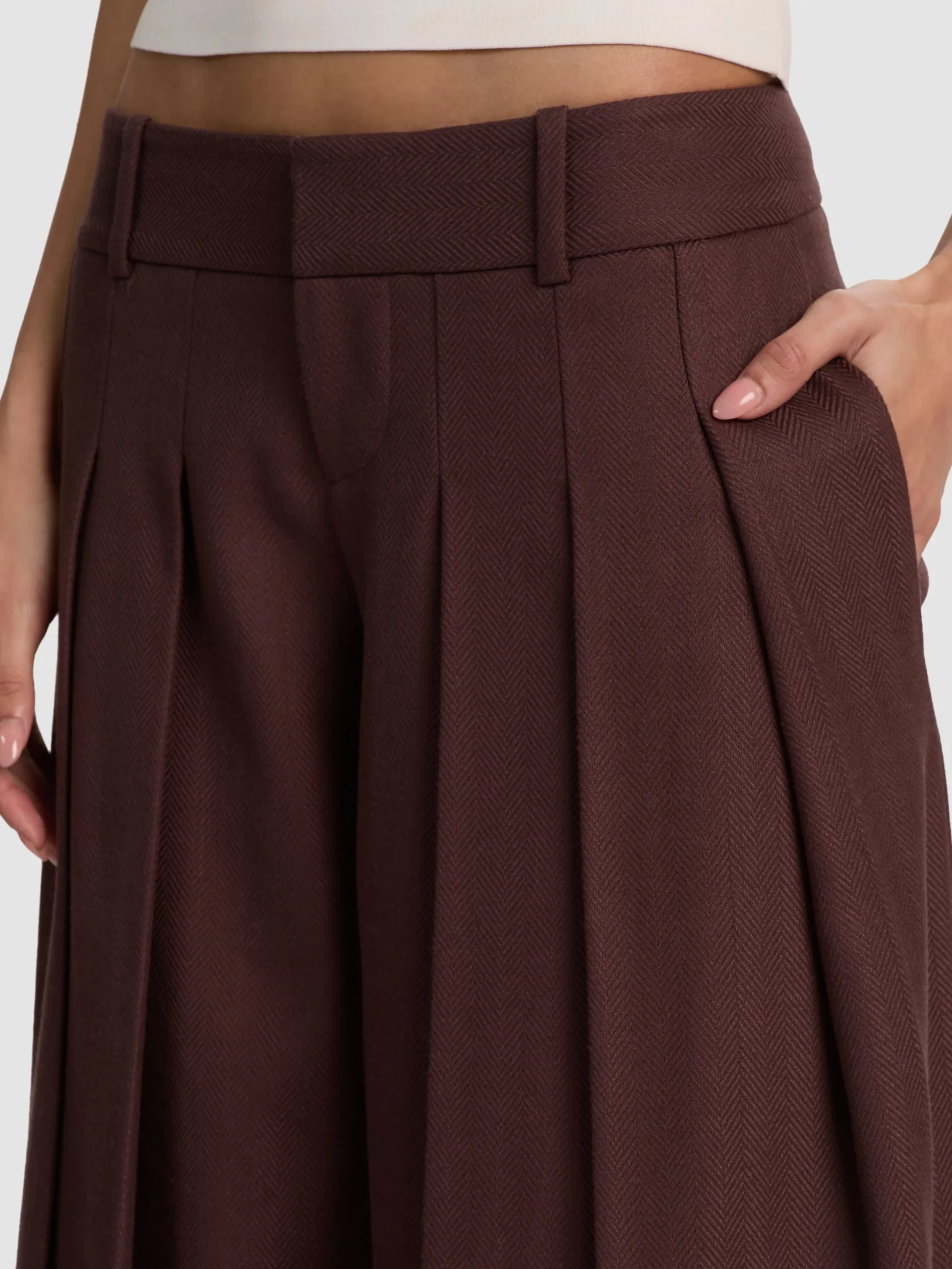 SIMON PLEATED TROUSER