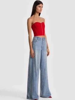 TASHA ZIP FRONT CORSET