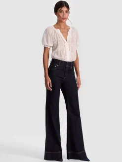 THALIA BUTTON DOWN BLOUSE