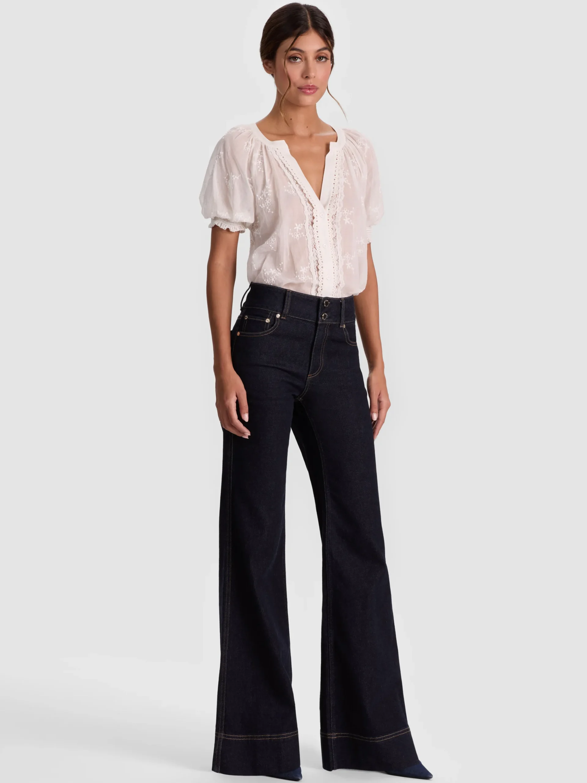 THALIA BUTTON DOWN BLOUSE