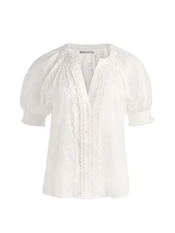 THALIA BUTTON DOWN BLOUSE