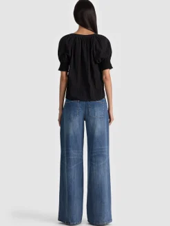 THALIA BUTTON DOWN BLOUSE