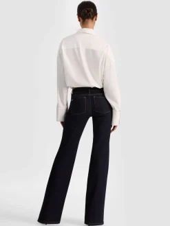 TOBIE CINCHED BUTTON DOWN