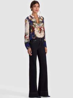 WILLA SILK BLOUSE